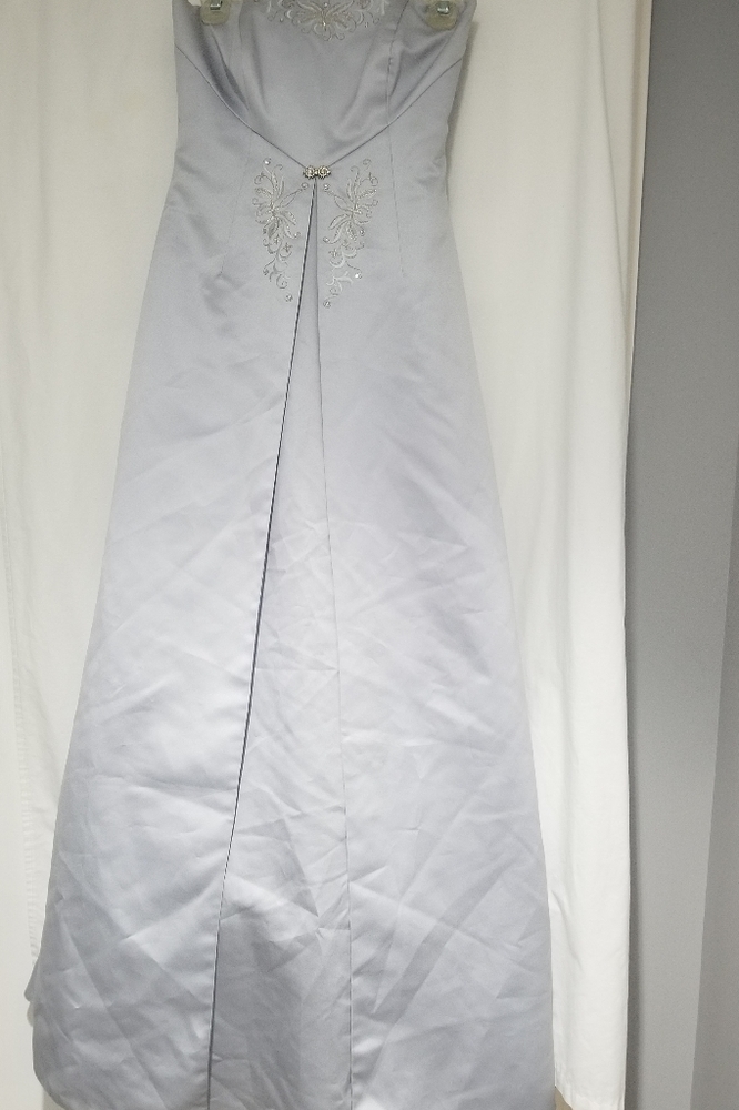 Strapless Embellished Gown